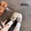 Zapatillas de Verano Transpirables con Parte Superior Inclinada, Lindas y Originales, en Stock para Mujer, Zapatillas Versátiles Casuales de Colores Sólidos y Suela Blanda, Zapatillas de Entrenamiento Alemanas para Mujer
