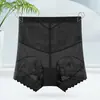 Ropa interior moldeadora de gran tamaño, sexy, para abdomen, cintura y glúteos, postparto, sin costuras, con encaje, europea y americana, transfronteriza