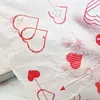 Patrón Flecha a través del Corazón Regalo Forrado con Papel de Sídney Papel de Regalo Rojo al por Mayor Papel de Aislamiento Papel de Seda