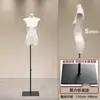 Soporte de Exhibición de Modelo de Cuerpo Plano Estilo Coreano Accesorios de Cuerpo Entero para Ropa de Mujer Pecho Plano de Cuerpo Medio Maniquí para Escaparate de Tienda de Ropa