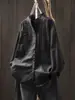 Camisa de Manga Larga con Cuello de Pliegues Acordeón Colección Primavera 2026 Top Básico Casual Artístico Sencillo para Mujer