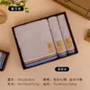 Set de regalo de tres piezas de toalla de mano y toalla de baño de algodón puro, compra al por mayor corporativa, recuerdo, regalo de reunión anual, regalo de empresa personalizado bordado