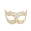 Máscara Nueva de Carnaval de Halloween, Máscara Veneciana de Mascarada, Máscara de Mujer Hermosa de Ojos Oblicuos de Jazz de PVC