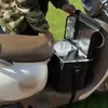 Caja de entrega montada en el pedal delantero para vehículos eléctricos, Caja de entrega aislada para ciclistas, Caja de entrega de alimentos engrosada
