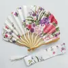 Leque Kimono Requintado Leque de Quilha de Cetim Leque de Concha Leque de Kimono Estilo Japonês