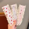 Flequillo Tejido Estilo Coreano Pegatina Mágica Flequillo Dulce de Gama Alta Pegatina Flequillo Estilo Pastoral Diadema Aro para la Cabeza Mujeres Pegatina de Flequillo Alto para el Cráneo