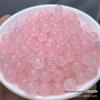 Contas soltas de jade morganita 8mm contas de lótus rosa acessórios para joias de miçangas DIY acessórios para pulseiras contas atacado