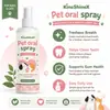 Spray de Limpeza Bucal Kineshinex para Pets 100ml Cuidado Oral para Cães e Gatos Refresca o Hálito e Reduz o Odor