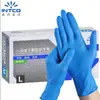 Guantes Desechables Yingke de Grado Alimenticio Negro de Nitrilo Caucho de Látex PVC para Cocinar, Catering y Uso en Cocina, Resistentes al Desgaste