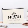 Transfronteiriço Mais Vendido Professor Professores Estampado Lona Bolsa Cosmética Armazenamento Bolsa Diversa Bolsa de Mão INS