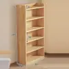 Estantería de almacenamiento de madera maciza para sala de estar, estantería infantil integrada simple, estantería de varios niveles para el hogar para dormitorio y jardín de infantes, modelo nuevo