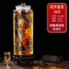 Garrafa de Infusão de Álcool de Vidro com Torneira 5 Jin 10 Jin Selada Jarra de Vinho Espessa Doméstica Garrafa Especial para Infusão de Ginseng