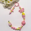 Cadena para Teléfono Móvil Original Bubble Mart Serie Helado Colgante Acrílico Dopamina para Teléfono Móvil