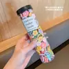 Gomas para el pelo de niños, nuevo estilo 2026, con diseño de lazo, bandas elásticas para el pelo para niñas, suaves con el pelo, alta elasticidad, círculos para coleta, accesorios para el pelo