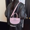 Bolso de Mano Pequeño para Mujer 2025 Verano Nuevo Moda Tendencia Casual Bolso de Hombro Cruzado