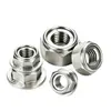 Porca de travamento metálica de aço inoxidável 304, sextavada, anti-afrouxamento, anti-remoção, porca autotravante, GB6184, M4, M5, M6, M8