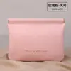 Bolsa de almacenamiento con cierre de broche de cierre automático, monedero portátil de dibujos animados, organizador de viaje para cables de datos, auriculares y joyas