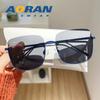 Nuevas Gafas de Sol Cuadradas de Verano de Alta Gama para Hombre y Mujer, Estilo Ins, Celebridad Cibernética, Anti-ultravioleta, Adelgazantes para Cara Grande