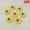 Acessórios de flor silvestre de resina para celular DIY girassol pequeno de flor silvestre pequena margarida acessórios para celular acessórios DIY