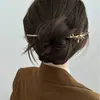 Horquilla de Bambú Estilo Frío Parte Trasera de la Cabeza Cabello Horquilla Estilo Antiguo de Alta Calidad Horquilla Simple para el Cabello Accesorios Metálicos para el Cabello para Mujeres