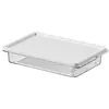 Caja de Almacenamiento para Refrigerador de Grado Alimenticio, Caja Sellada Transparente con Tapa, Caja de Almacenamiento para Carne y Verduras Refrigeradas y Congeladas, Venta al por Mayor