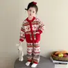 Pijama de niña para otoño e invierno, cárdigan de franela, conjunto de forro polar de coral, ropa de estar cálida de invierno para niña pequeña