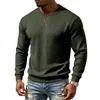 Sudadera casual de cuello redondo con bordado, manga larga, jacquard simple de peso pesado, corte holgado, para hombre, superventas de otoño e invierno, europea y americana, transfronteriza