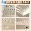 Línea de PU esquina flor línea de yeso tira decorativa francesa superficie de marco de pared de fondo de TV techo forma de estilo vintage crema