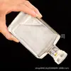 Botella de Vino Famosa en Internet, Botella de Vidrio Pequeña de Vino Creativa con Tapa, Botella de Licor de 200 ml, Botella Vacía de Vino de Frutas Recargable de 100 ml, En Stock