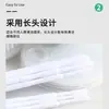 Cotonete de limpeza com cabeça longa para cílios postiços, cotonete de algodão nano, cotonete de remoção de cílios, cotonete de limpeza, maquiagem para tatuagem de cílios
