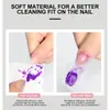 300 piezas de gel quitaesmalte sin pelusa, toallitas y almohadillas removedoras de piel muerta, aptas para manicura y pedicura--herramientas de limpieza absorbentes desechables, aptas para usar en salones de belleza para mujeres