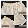 Pantalones Cortos de Seda de Hielo para Mujer, Nuevos Pantalones Deportivos Harem Linterna de Forma Zanahoria de Cintura Alta para Figuras Pequeñas, Verano 2026