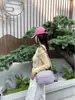 2025 Jierangshi Nuevo Estilo Coreano Color Macarrón Bolsa de Tela de Nylon Moda Hombro Cruzado Versátil Bolso Cuadrado Pequeño