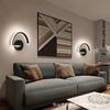 Lámpara de Noche LED Moderna Minimalista Transfronteriza Lámpara de Pared Creativa para Dormitorio Sala de Estar Lámpara de Pared Nórdica Lámpara para Pasillo