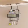 Estante de malla para colgar en la pared, un artículo imprescindible para dormitorios, con gran capacidad y una cesta colgante para almacenamiento junto a la cama, adecuado tanto para literas superiores como inferiores