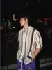 Camisa Jacket de Punto Hueca con Protección Solar de Manga Corta Estilo Old Money para Hombre para Verano, Top Chic para Verano