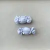 Grampo de Cabelo Colorido Macaron Gordinho com Bolinhas Fofas Capa para Celular Roupas de Bebê Boneco de Pelúcia Malas Sapatos e Meias Acessórios de Decoração