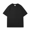 220g Algodón Puro Suelto Transfronterizo Manga Corta Talla Americana Europea Manga Corta Camiseta de Exportación Impresión Pod Shopify, Etc