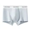 Roupa Íntima Masculina Algodão Puro Tipo a Algodão 60 Fios Boxer Briefs 10A Antibacteriano Alta Elasticidade Respirável Cintura Média Tamanho Grande Boxer Briefs