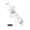 Juego de Herramientas para Hornear de Cocina Acero Inoxidable Espátula para Cocinar Cuchillo para Pizza Pala Cuchillo de Dientes Cuchillo y Tenedor para Mantequilla y Queso Espátula para Hornear