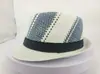 Sombrero de paja con logo personalizado y ala pequeña, sombrero de playa para viajes de vacaciones, sombrero jazz bordado, sombrero de paja parasol de verano