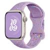 Correa de silicona para Apple Watch con hebilla de mariposa arcoíris Color Point, correa de silicona Ultra para iwatchSE9 Generation