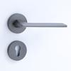 Fechadura de Porta Moderna Universal Entidade Dividida Maçaneta de Porta de Madeira Simples Dourada Silenciosa Fechadura de Porta Interna Quarto Sala Fechadura de Porta