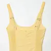 Ins Transfronterizo Europeo y Americano 2026 Nueva Moda Elegante Ropa de Mujer al por Mayor Vestido de Tirantes Finos Estampado Patchwork Vestido de Longitud Media
