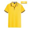 Camisa Polo Personalizada Solapa Manga Corta Ropa de Trabajo Bordada Algodón Puro Ropa de Trabajo Camiseta Cultura Corporativa Camisa Publicitaria con logo Estampada