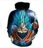 Nuevo Suéter Serie Dragon Ball Wukong Impresión Digital 3D Cosplay Sudadera Anime