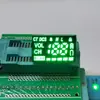 Suministro Directo de Fábrica Walkie-Talkie Pantalla Digital Fila Única Pin de 12 Pines LED de Alto Brillo Verde Esmeralda Tubo Digital 2515Ag