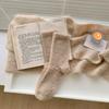 Calcetines largos de lana de visón para mujer, calcetines de dormir de otoño e invierno, calcetines cálidos de lana, calcetines para el suelo, calcetines de longitud media hasta la pantorrilla con forro polar y engrosados