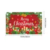 Suministros de Decoración de Fondo Navideño Nuevo Transfronterizo, Decoraciones para Fiestas Navideñas, Banderines para Jardín Festivos, Tela de Cortina para Puerta