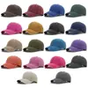 Gorra de Béisbol Vintage Lavada de Cuatro Puntadas Transfronteriza Europea y Americana, Gorra de Pico de Mezclilla Desgastada, Gorra Lisa Más Vendida, Logo Personalizado